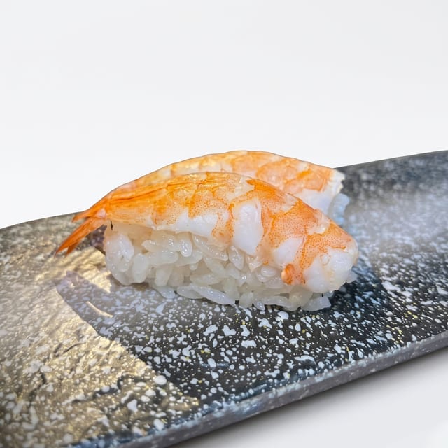 Ebi Shrimp Sushi.