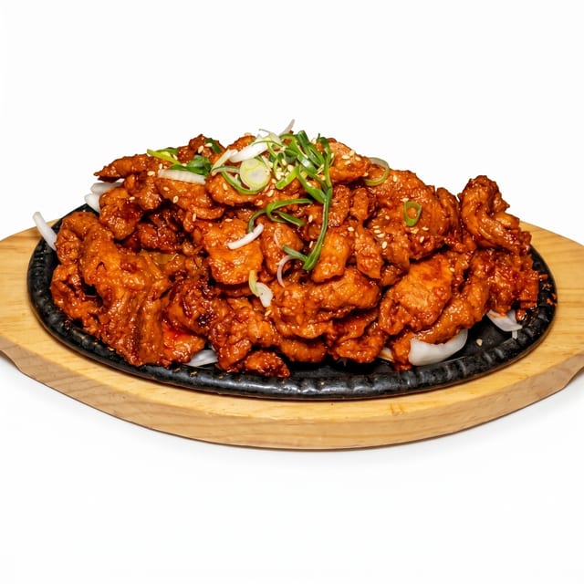 Spicy Pork / 돼지불고기.