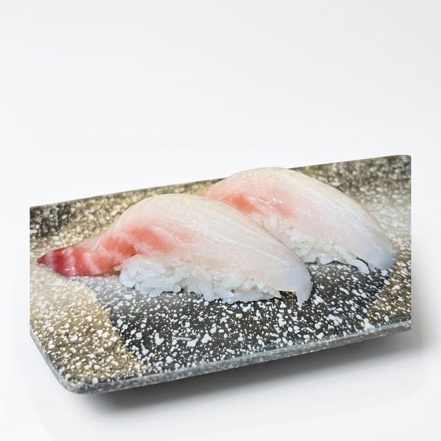 Dai Red Snapper Sushi.