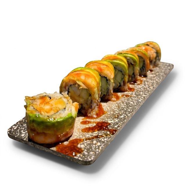 Shrimp Lover Cooked Roll.