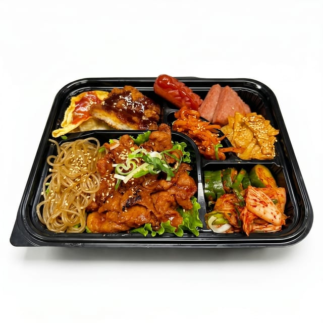 Spicy Pork Dosirak 돼지불백 도시락.